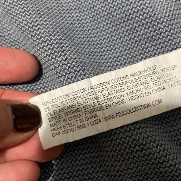 Women's FDJ Denim Jacket - Picture 6 of 14